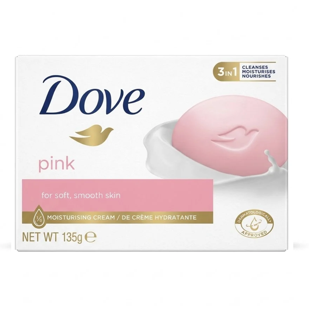 Dove Pink Beauty Bar 135g Indonesian