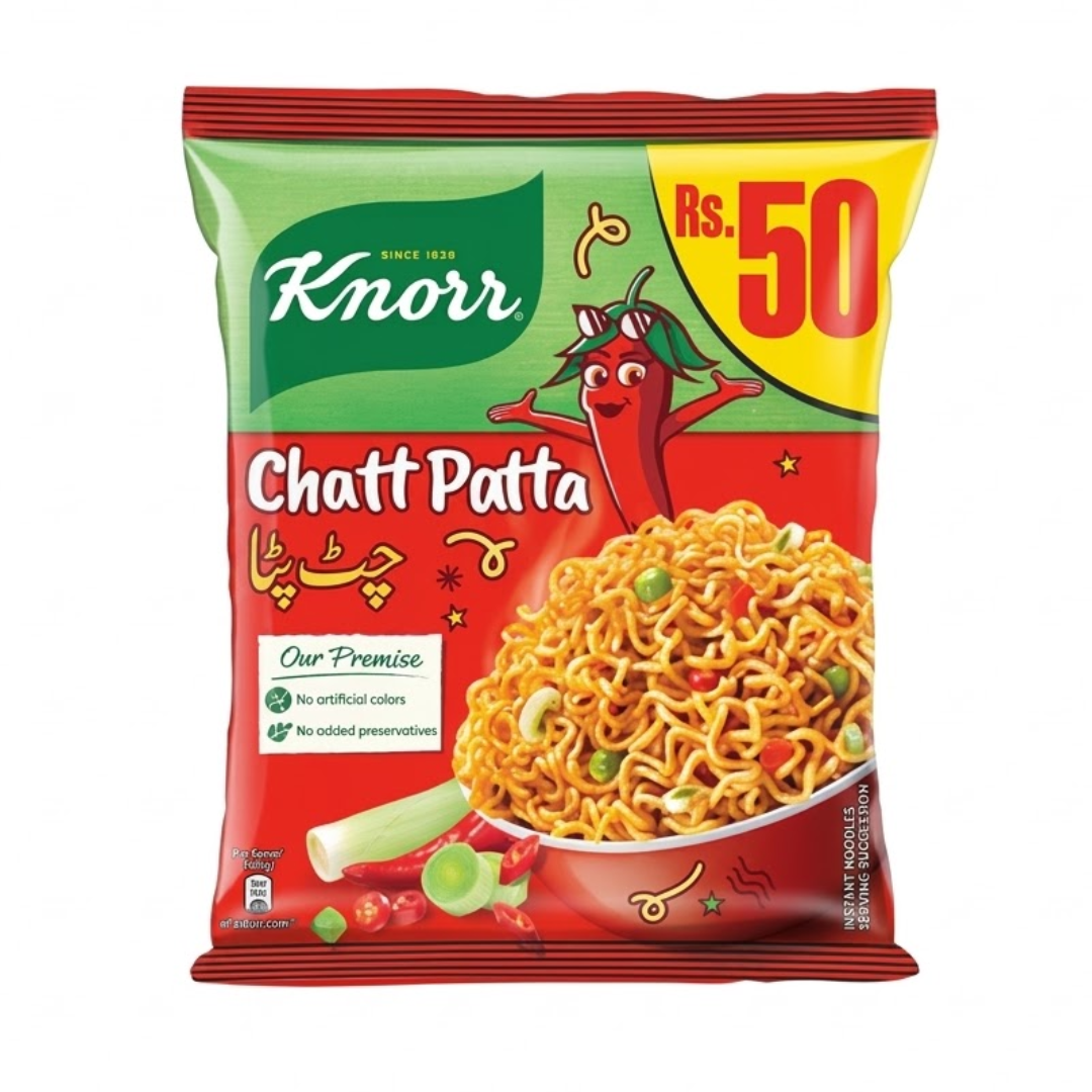 Knorr Instant Noodles Chatt Patta 50g