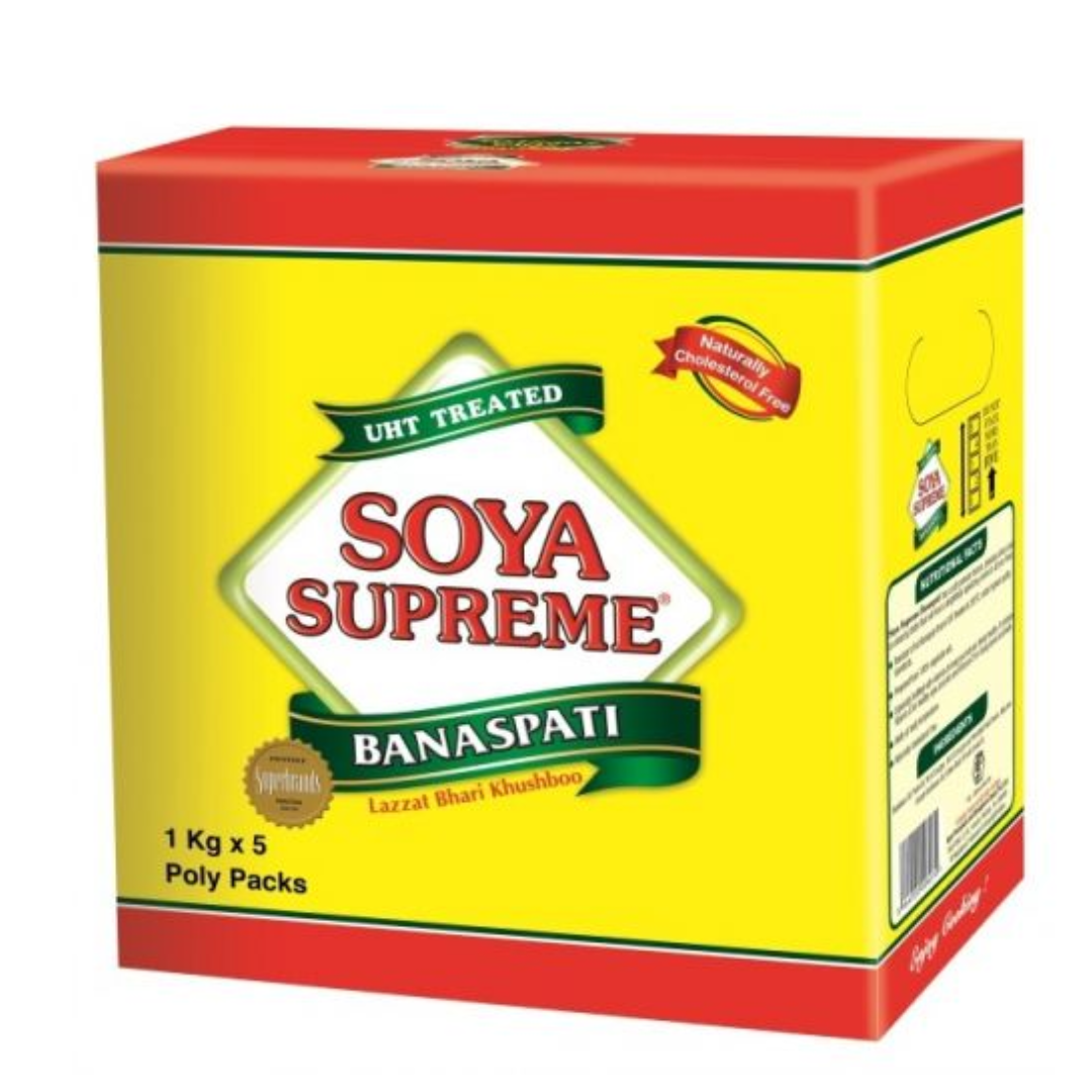 Soya Supreme Banaspati Poly Bag 1x5 kg