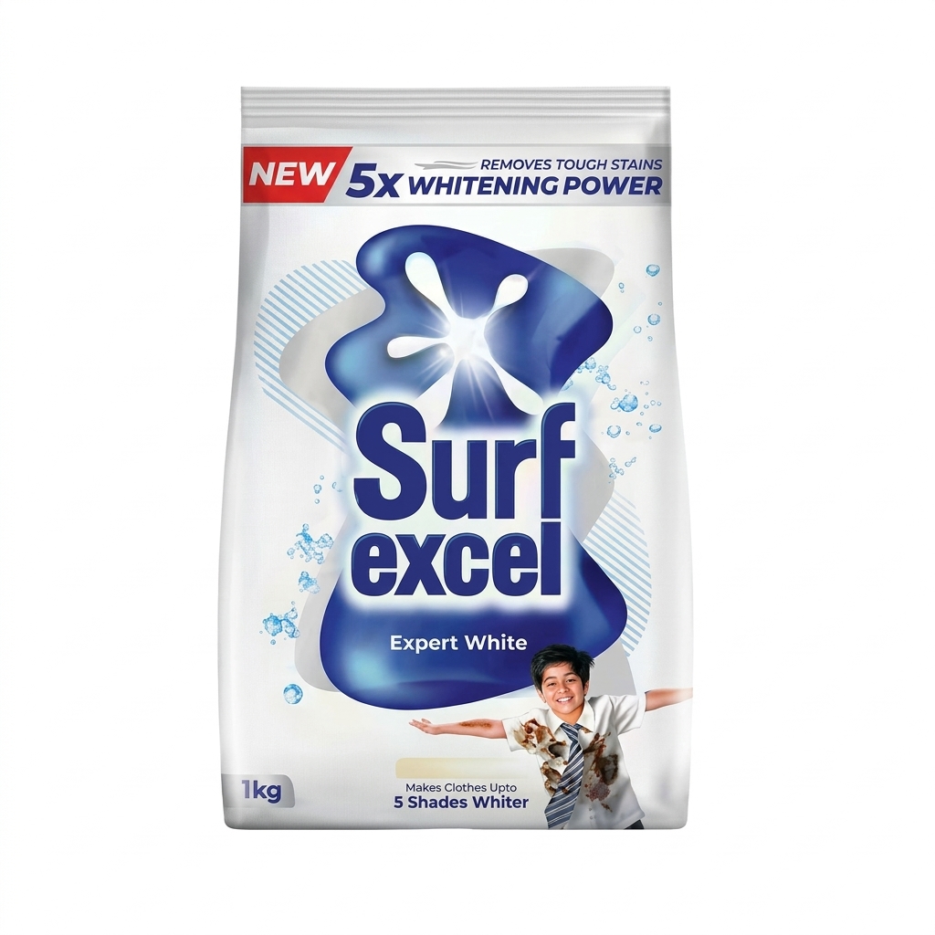 Surf Excel Washing Powder Expert White 1kg